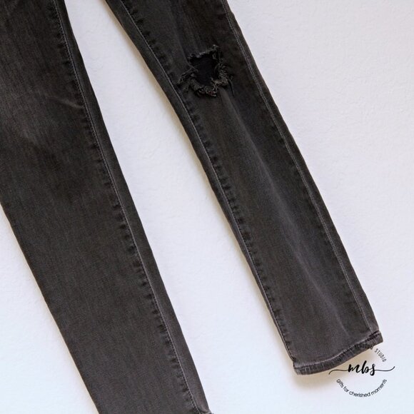 AG Adriano Goldschmied The Legging Ankle Super Skinny Low Waist Distressed Jeans - Picture 5 of 12